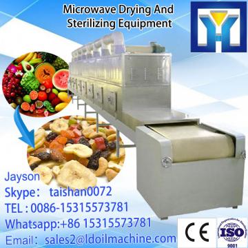 Best quality green tea/black tea / tea powder microwave drying sterilization equipment moisture &lt;5%, keep green color