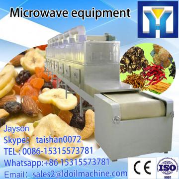 304#stainless steel tunnel microwave chemical powder drying machine