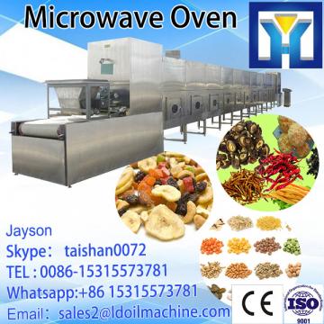 Microwave tunnel type microwave drying and sterilization equipment for vegetable and fruit