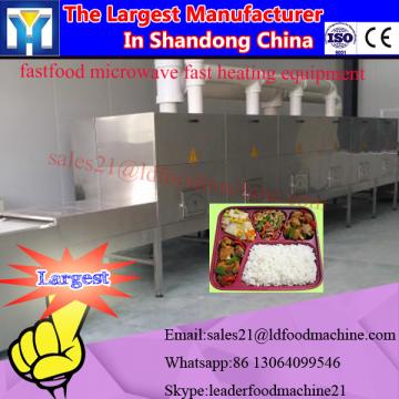 Industrial stainless steel Calocybe gambosa continuous microwave drying machine