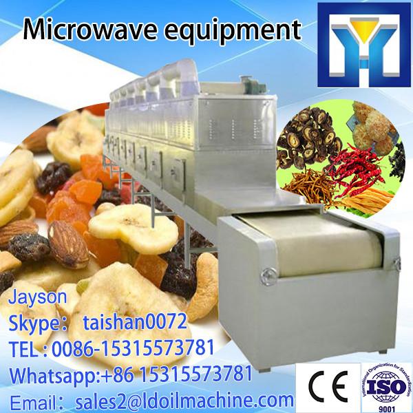 High quality microwave aloe leaf drying and sterilization machine #2 image