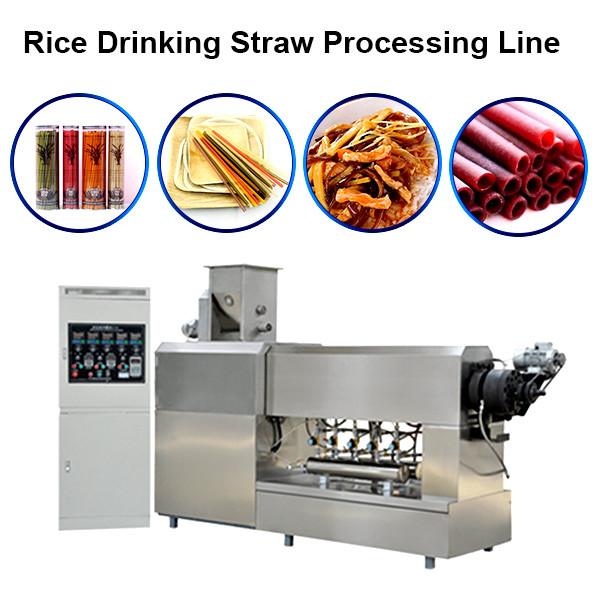 Three Color Drinking Straw Extruder Machine Plastic Straw Extruding Machine #1 image