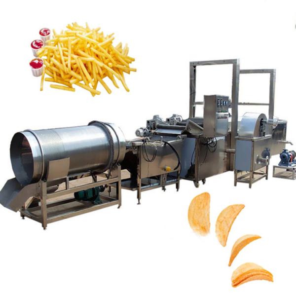 full automatic semi-automatic potato pringles chips machine production line #3 image